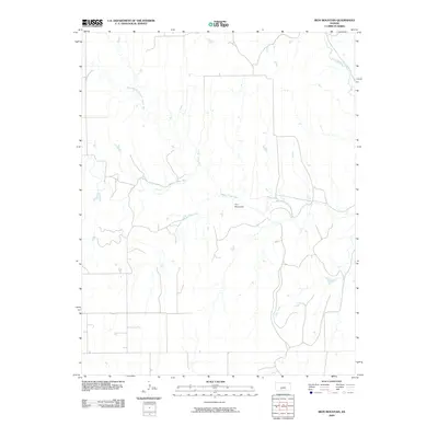 2009 Map of Iron Mountain, 2009 Print