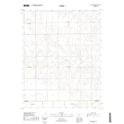 2018 Map of Iron Mountain, 2018 Print