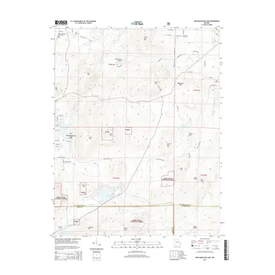 2015 Map of Iron Mountain Lake, 2015 Print