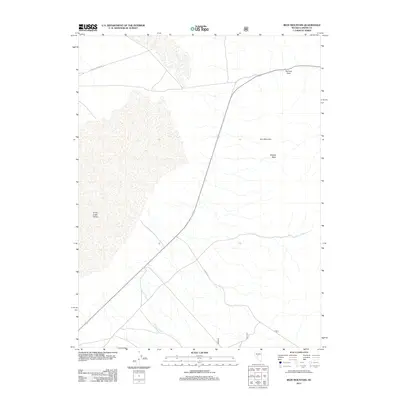 2012 Map of Iron Mountain, 2012 Print