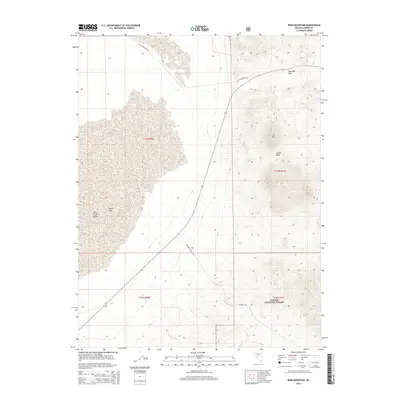 2014 Map of Iron Mountain, 2014 Print