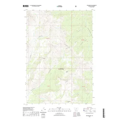2020 Map of Iron Mountain, 2020 Print