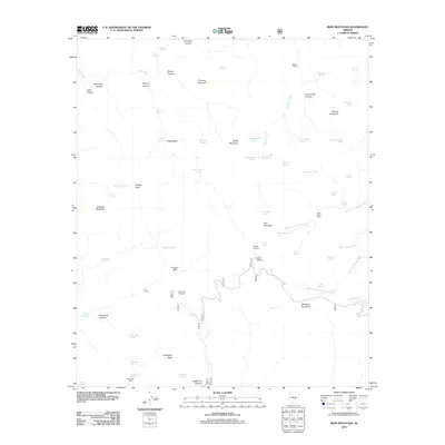 2011 Map of Iron Mountain, 2011 Print