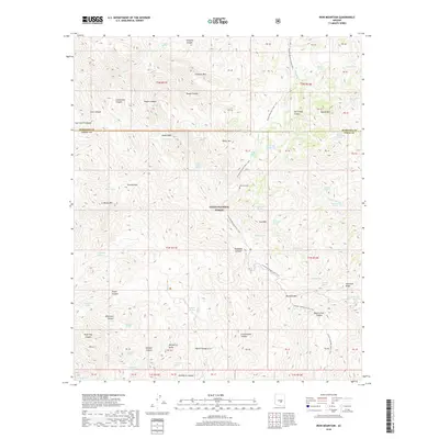 2018 Map of Iron Mountain, 2018 Print