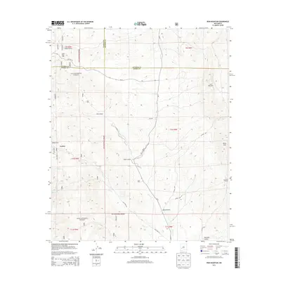 2013 Map of Iron Mountain, 2013 Print
