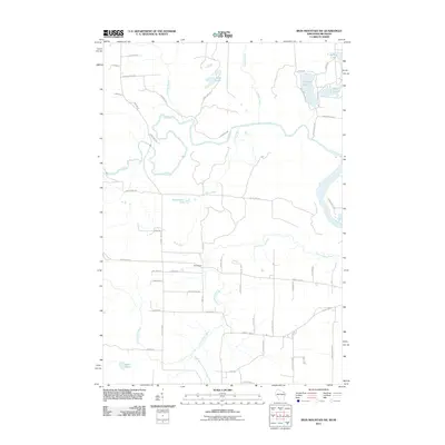 2011 Map of Iron Mountain SW, 2011 Print