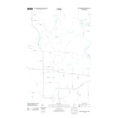 2013 Map of Iron Mountain SW, 2013 Print