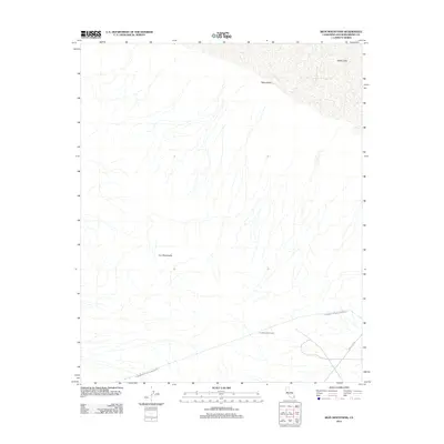 2012 Map of Iron Mountains, 2012 Print