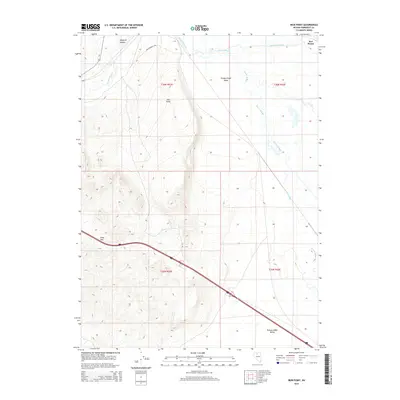 2014 Map of Iron Point, 2014 Print