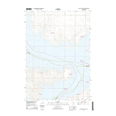 2015 Map of Iron Post Buttes SE, 2015 Print