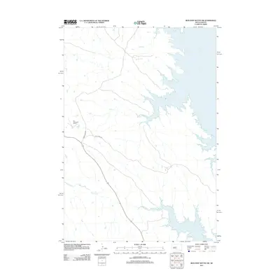 2012 Map of Iron Post Buttes SW, 2012 Print