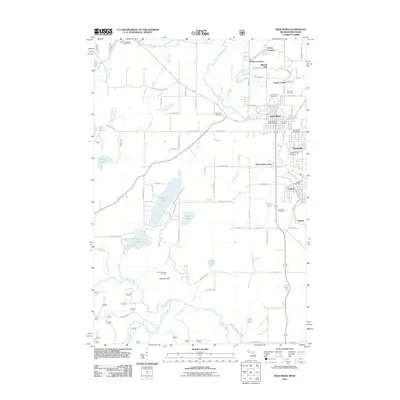 2011 Map of Iron River, 2011 Print