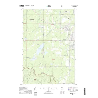 2019 Map of Iron River, 2019 Print