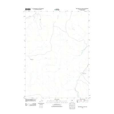 2012 Map of Iron Shell Flat East, 2012 Print