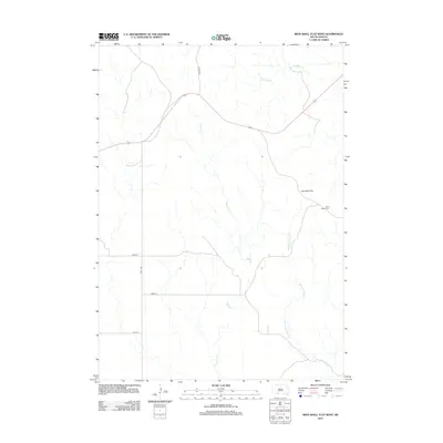 2012 Map of Iron Shell Flat West, 2012 Print