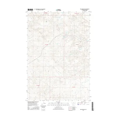 2017 Map of Iron Spring SW, 2017 Print