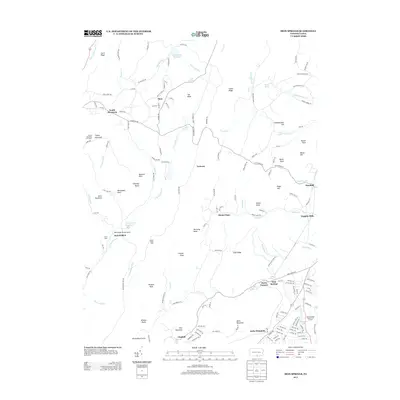 2013 Map of Iron Springs, 2013 Print