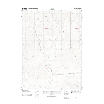 2013 Map of Iron Springs, 2013 Print