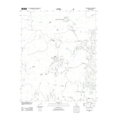 2012 Map of Iron Springs, 2012 Print