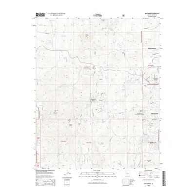 2014 Map of Iron Springs, 2014 Print