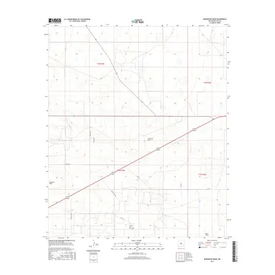 2017 Map of Ironhouse Draw, 2017 Print