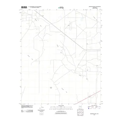 2010 Map of Ironhouse Well, 2010 Print