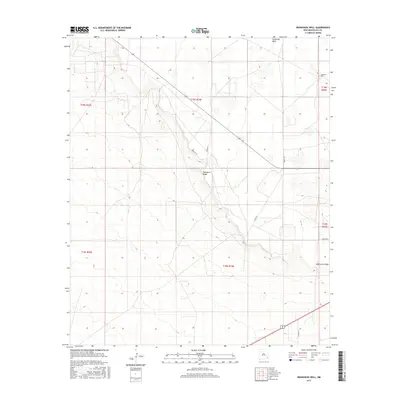 2017 Map of Ironhouse Well, 2017 Print