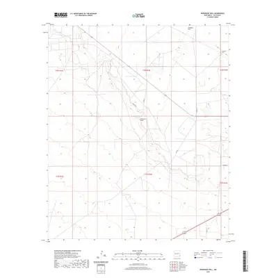 2020 Map of Ironhouse Well, 2020 Print