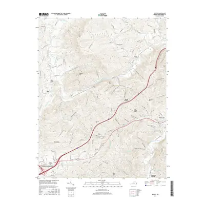 2016 Map of Ironto, 2016 Print