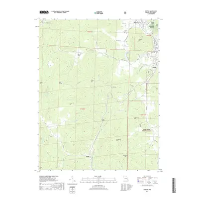2017 Map of Ironton, 2017 Print