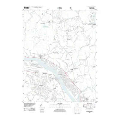 2011 Map of Ironton, 2011 Print