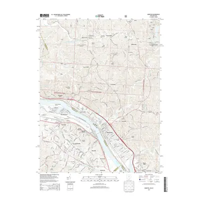 2013 Map of Ironton, 2013 Print