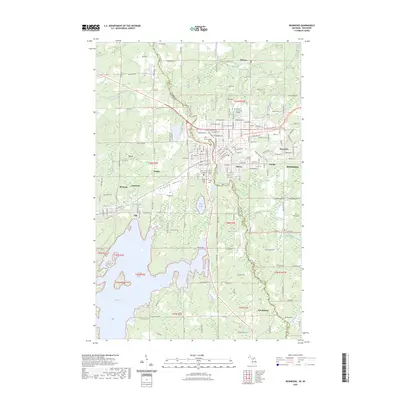 2023 Map of Ironwood, 2023 Print