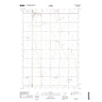 2017 Map of Iroquois, 2017 Print