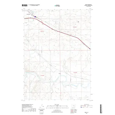 2018 Map of Irvine, 2018 Print