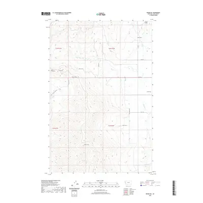2020 Map of Irvine Hill, 2020 Print