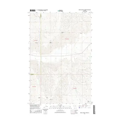 2017 Map of Irvine Lookout Tower, 2017 Print