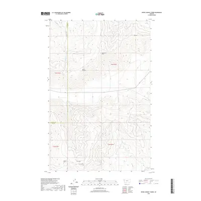 2020 Map of Irvine Lookout Tower, 2020 Print