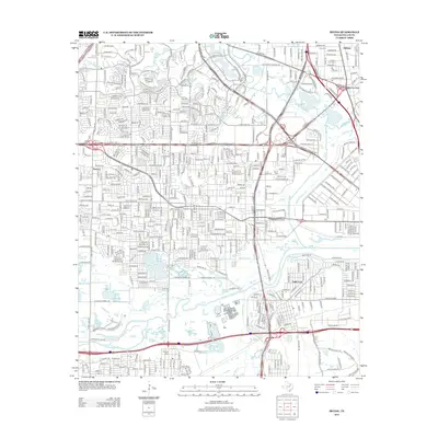 2012 Map of Irving, 2012 Print