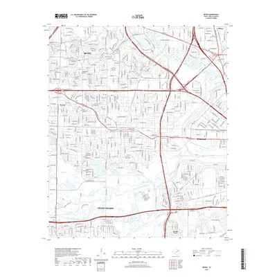 2019 Map of Irving, 2019 Print