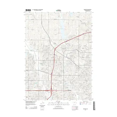 2014 Map of Irvington, 2014 Print