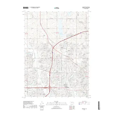 2017 Map of Irvington, 2017 Print