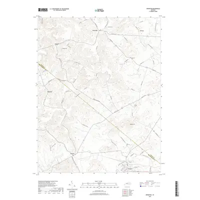 2019 Map of Irvington, 2019 Print