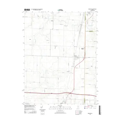 2015 Map of Irvington, 2015 Print