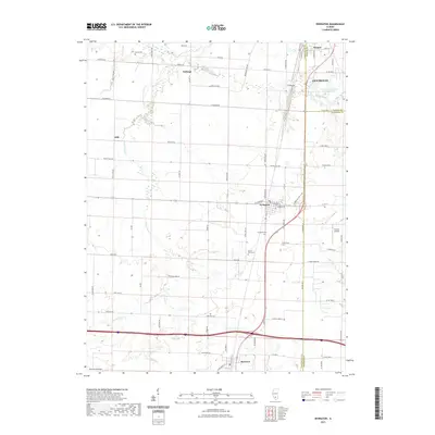 2021 Map of Irvington, 2021 Print