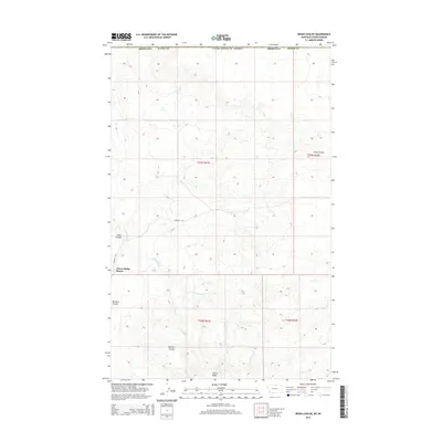 2014 Map of Irvins Coulee, 2014 Print
