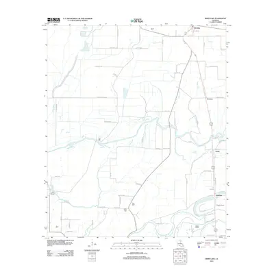 2012 Map of Irwin Lake, 2012 Print