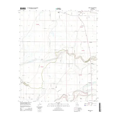 2015 Map of Irwin Lake, 2015 Print