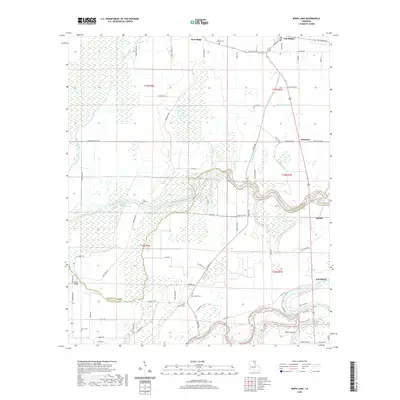 2020 Map of Irwin Lake, 2020 Print