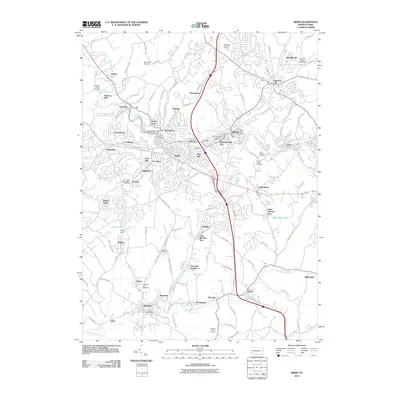 2010 Map of Irwin, 2010 Print